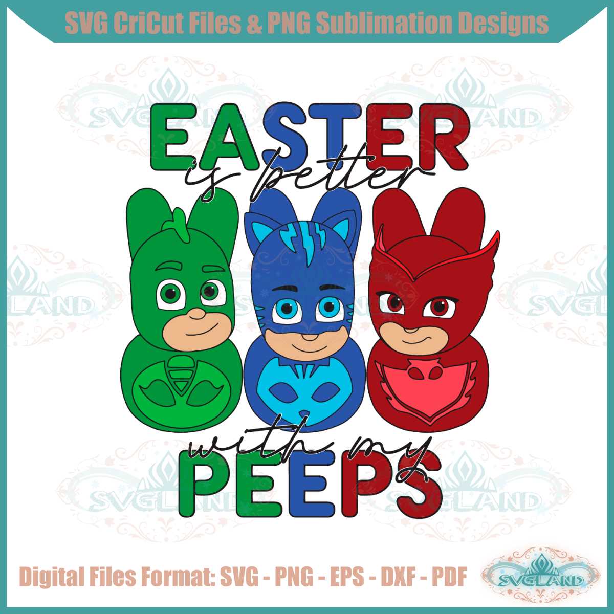 svglandshop's tweet photo. Easter Is Better With My Peeps Pj Masks Easter Peeps SVG
#cricutsvg #svgcutfiles #svgfilesforcricut #svgcuts #svgfile #vinylsvg #svg #digitaldownload #svgdesign #cricutsvgfiles #svgbundle
🛒: https://t.co/bDBJI8bfFE https://t.co/Qfaj5NfjFc