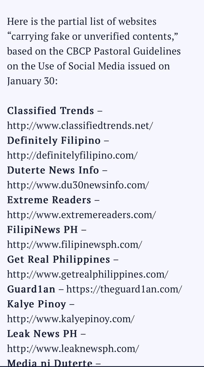 pads_nosi's tweet photo. Review ulit natin ang mga sites ng mga fake news purveyors. https://t.co/RMGtHQ1Z6I