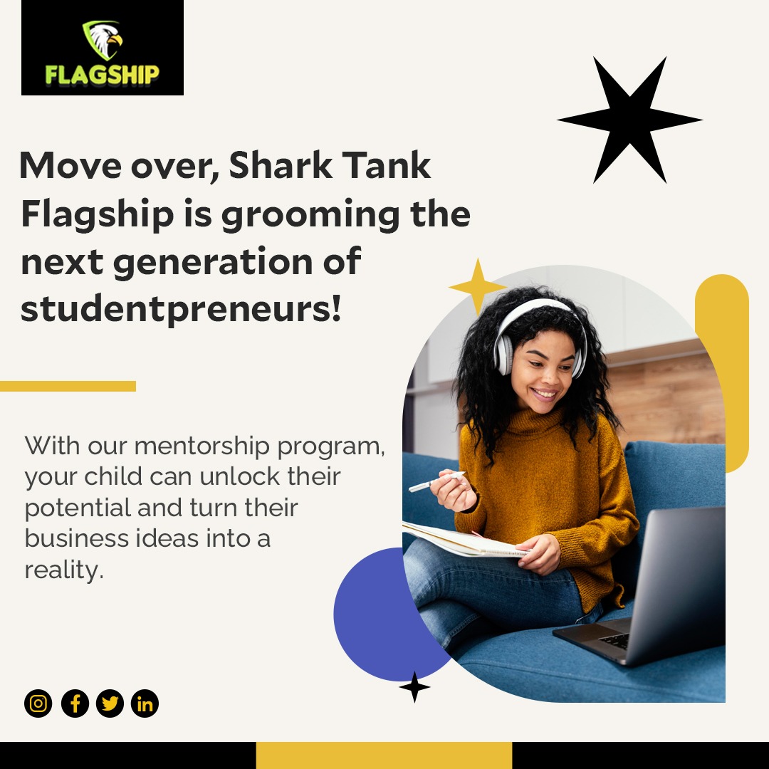 FlagshipClub's tweet photo. Ready to take your entrepreneurial skills to the next level? Join our flagship mentoring program and unlock your full potential!
.
#studentpreneur #kidpreneurs #kidpreneur #kidboss #kidentrepreneur #kidbusiness #startup #business #ecommercebusiness #entrepreneur https://t.co/zk7HKntNqi