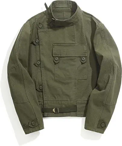 最初、フランス軍のモーターサイクルジャケットが5000円割引で、¥21467になってたから買おう～と思ったら、スウェーデン軍のモーターサイクルジャケットが¥6900であったから、代わりに買った。……って藤倉さんに言ったら、「代わりに、というか別の買い物ですね」と言われた。 SO COOL  
