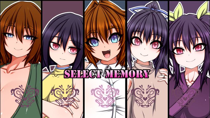 枠で選択してるみたいな感じがうまく出せなかったので淫紋っぽいマークで選択してるかどうかわかるようにした
マウスでも選択できますわよ 