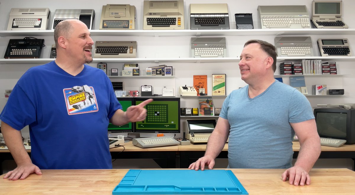 thevintnerd's tweet photo. Fun was had in the studio this week with fellow YouTuber "Mission: Ed Possible". Video Proof will follow. π
#MissionEdPossible #FunWasHad #VintageComputing #RetroComputers #RetroGaming #TheVintNerd https://t.co/ehCqQZjVnO