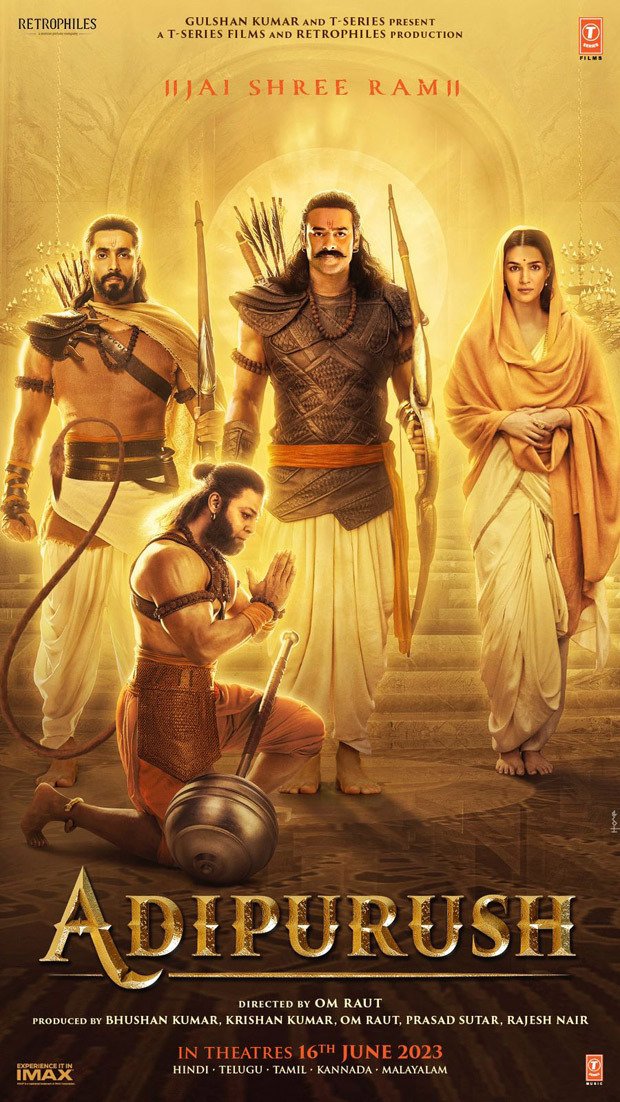 WowBroStudio's tweet photo. Adipurush: Prabhas, Kriti Sanon, Sunny Singh, Devdatta Nage get new poster release on Ram Navami .💥🥰💥🎞️#adipurush #ramnavmi #devdatta #tweetoftheday 
@TrendsPrabhas 

For more updates just follow  us on twitter : @WowBroStudio https://t.co/Dy42SKoEu4