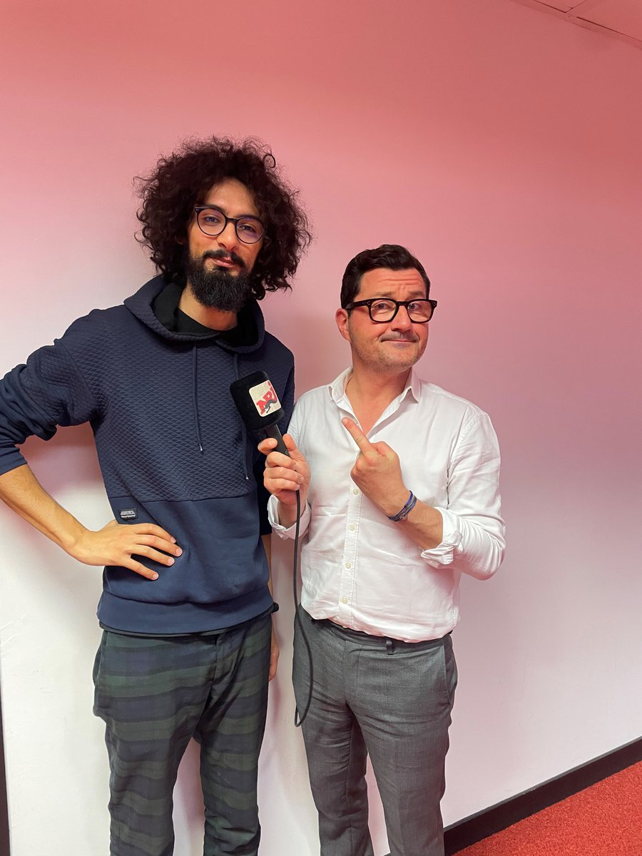 Il est sur scène au théâtre des beaux arts à Bordeaux depuis la semaine dernière et ce matin sur <a href="/NRJBORDEAUX/">NRJ BORDEAUX</a> dans les news de <a href="/BenjaminBardel/">Benjamin Bardel</a> <a href="/AirSeddiki/">Réda Seddiki</a> est dans le 6-10 bon réveil !