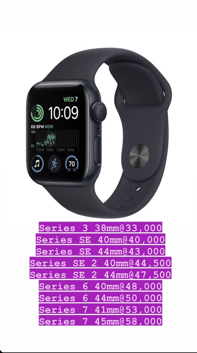 cytechdigitals's tweet photo. Apple Watches available 

Call +254726166061

#JISOO #JUNGKOOKxCALVINKLEIN #Messi𓃵 #MainaAndKingangi #UkraineWar https://t.co/W85mkx5aOo