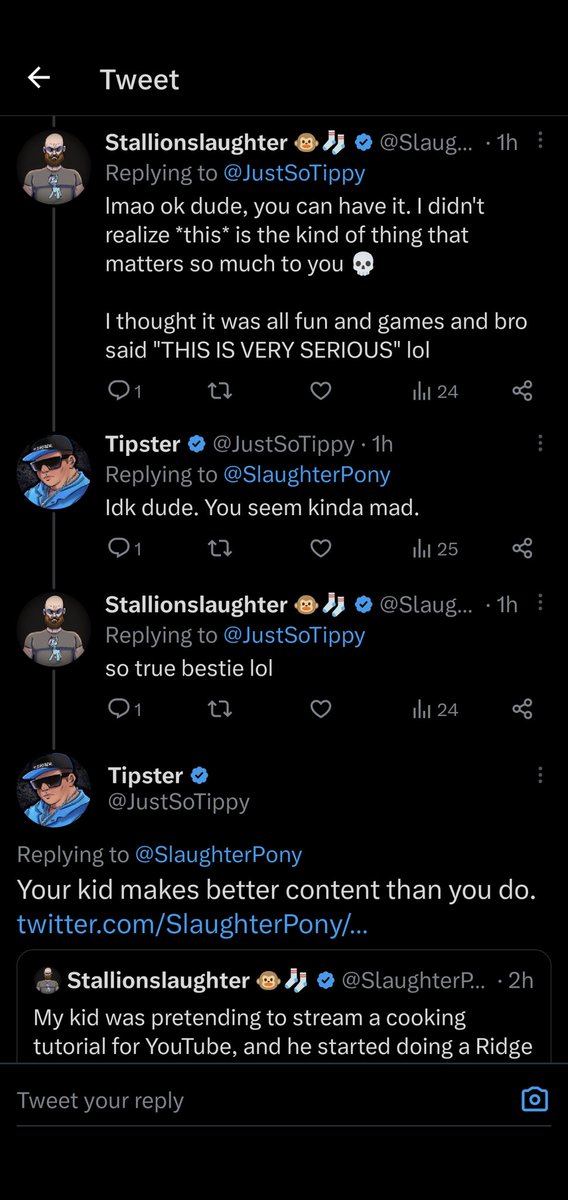 Josh on Twitter "This is the most Twitter argument I've ever seen"