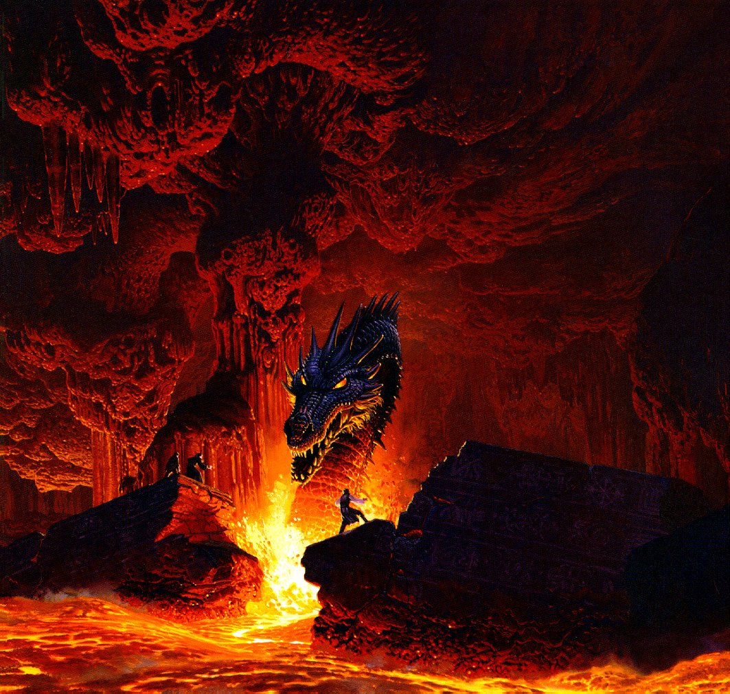 Fire Sea - Keith Parkinson 
#dndart