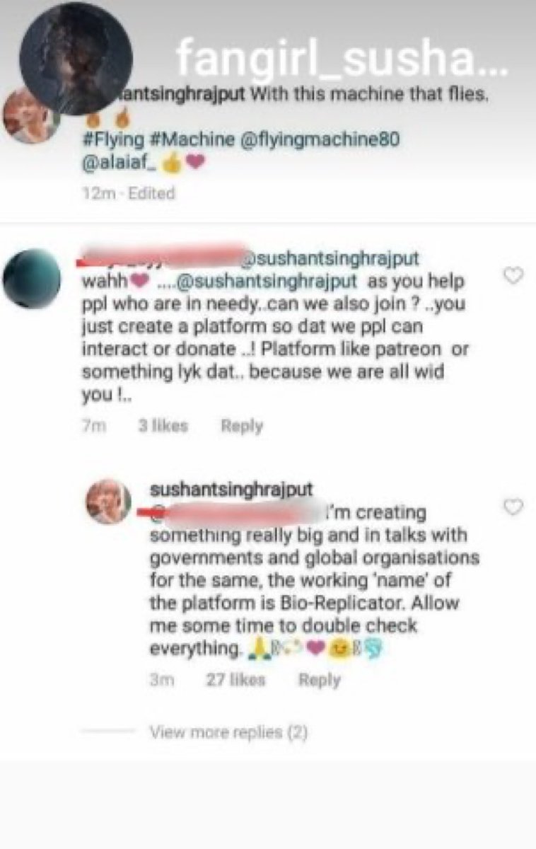 RIDDHI56987171's tweet photo. #30March2023
TL For The Day
#SSRWorkingOnManyProjects
SSR Working On Many Projects ,, Who is/are aware of it?? Where is those projects now?? Sushant Also working on Projects with Government,'Name' bio-replicator 😲🤯
@PMOIndia @HMOIndia @cbic_india @NIA_India https://t.co/katyG2fJHl