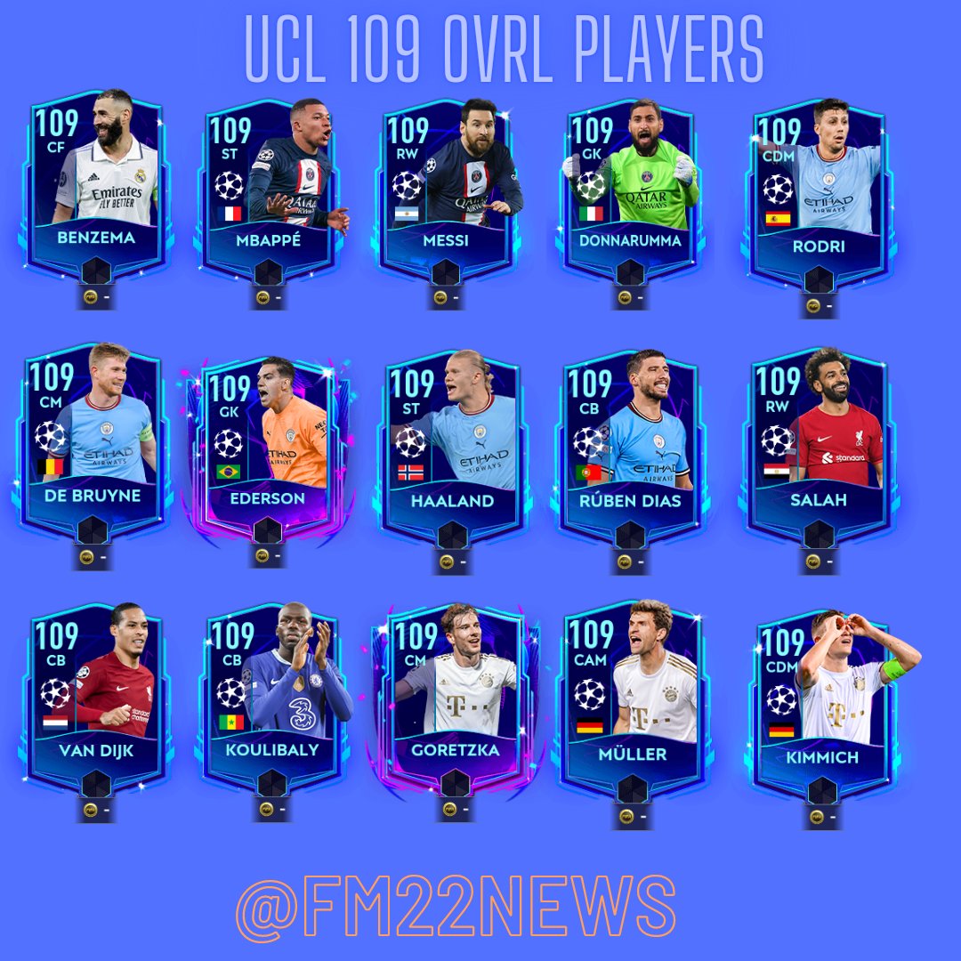 CHAMPIONS LEAGUE - OS 11 MELHORES, TA FÁCIL 🤩, VEJA COMO #fifa #fifamobile  #fifamobile23 #fifa23 