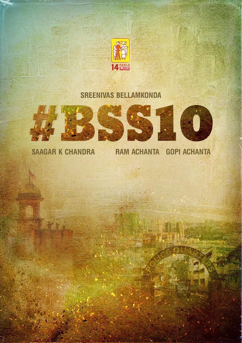 Excited and grateful to announce my next with <a href="/14ReelsPlus/">14 Reels Plus</a> &amp; <a href="/saagar_chandrak/">Saagar K Chandra</a>!
#BSS10 loading..🔥
<a href="/RaamAchanta/">raam achanta</a> #GopiAchanta