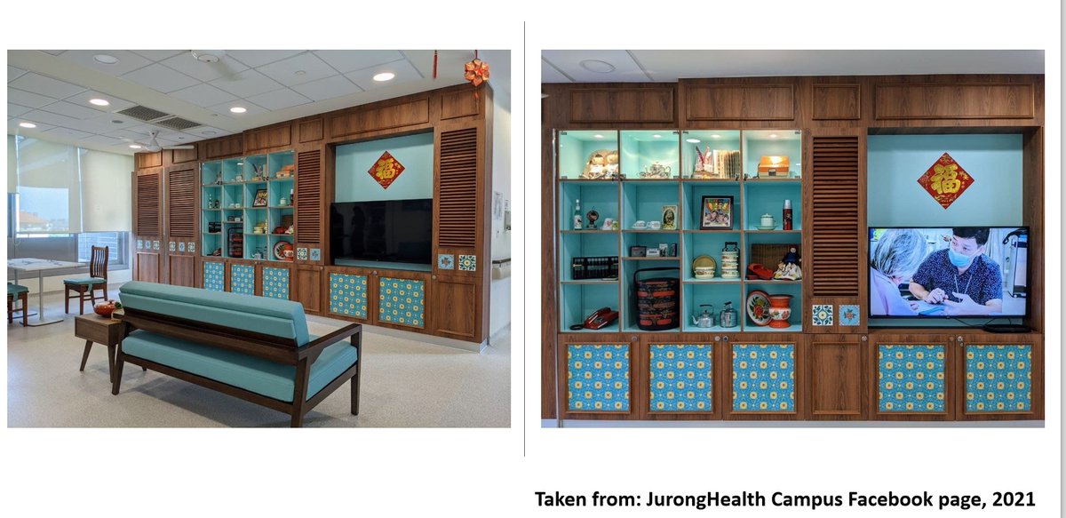 wlai010's tweet photo. Is this a home or hospital ward?  
JCH redesigned its ward to cater to patients with dementia. The use of reminiscent therapy has been shown to improve well-being and reduce BPSD in patients with dementia
@artsageingntu; #artaging; #AG6309Wk4AY22T3 https://t.co/RTfDiSPr5J