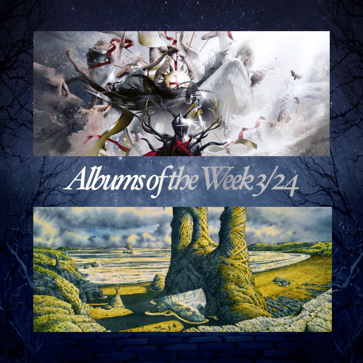 ScouringPod's tweet photo. This week’s picks ⚔️🐉

@NeObliviscaris3 - Exul (@NathanBJones23’s pick) &amp; @GatekeeperMetal - From Western Shores (@townsendcjoseph’s pick) https://t.co/sud4obsmEE
