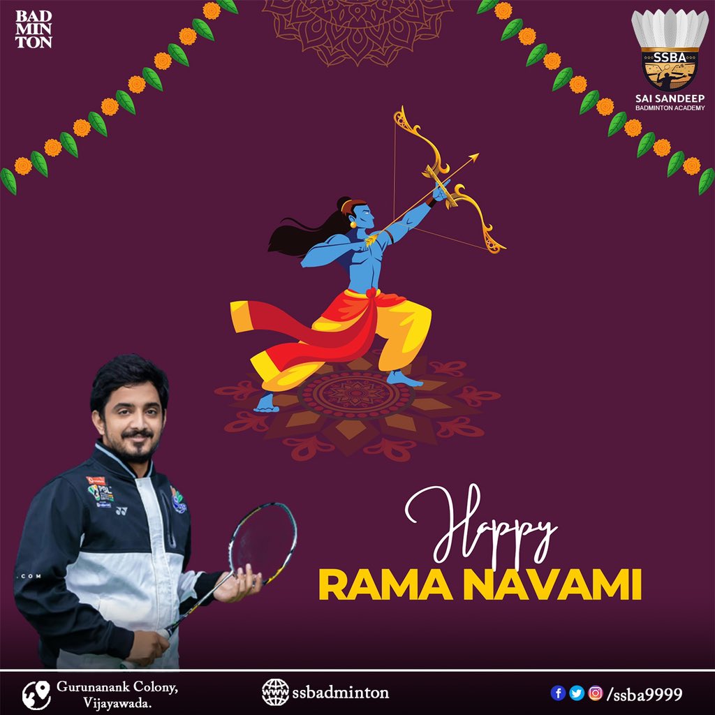 ssba9999's tweet photo. May this auspicious occasion of Ram Navami bring a lot of positivity, peace, and harmony to your life. Happy Ram Navami.

#SriRamaNavami #SSBA https://t.co/NjL4oiuejg