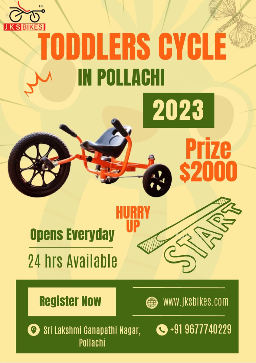 Toddlers cycle in Pollachi
#kids #kidsfashion #kidsofinstagram #kidsroom #kidsstyle #kidsphotography #kidsmodel #kidsootd   #kidstyle #kidsofig #kidsphoto #kidsart #kidsfashionforall #kidsbooks #kidsroomdecor #kidsactivities #kidshair #kidsinterior #kidsfashionistamodel