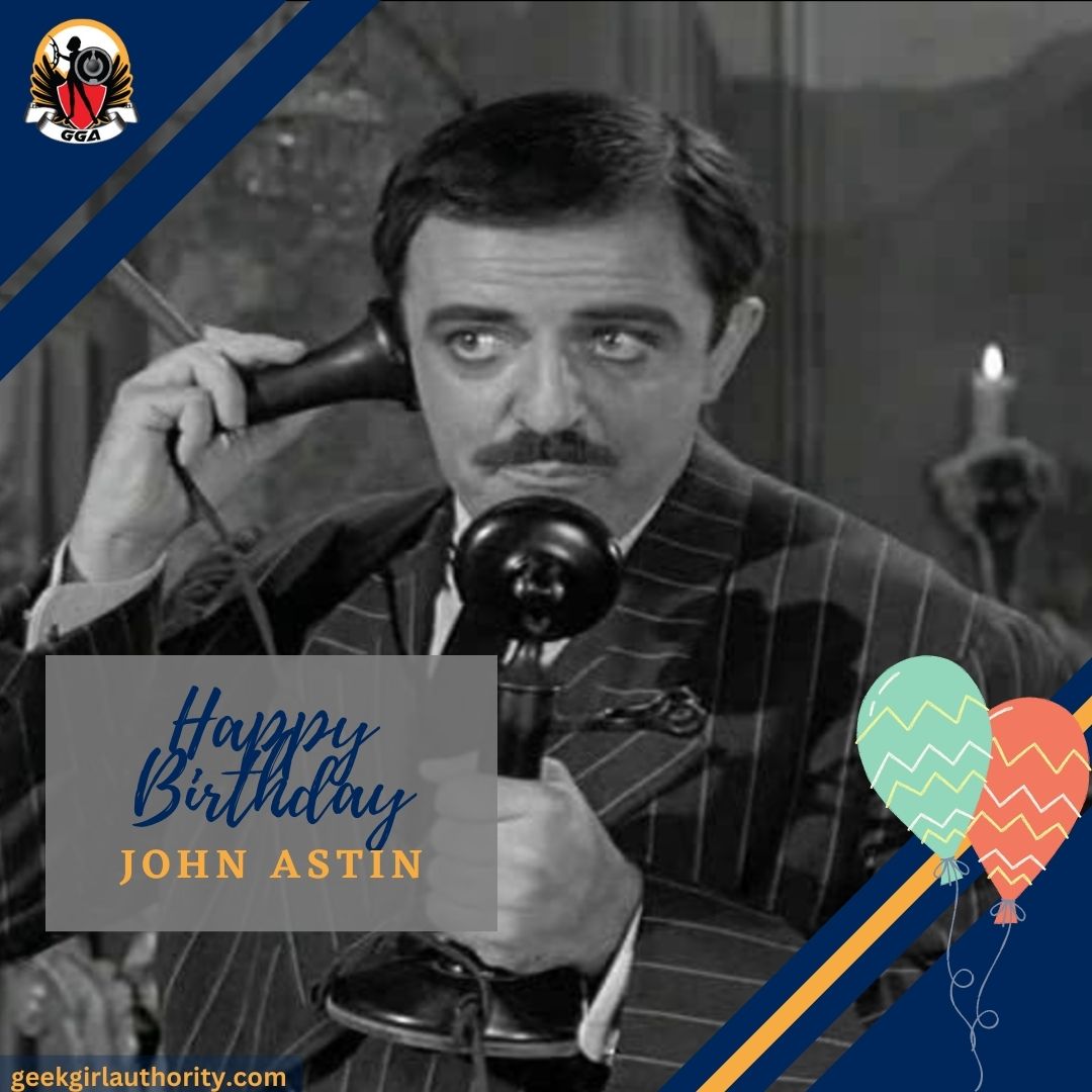 Happy Birthday to the OG Gomez Addams, John Astin!   