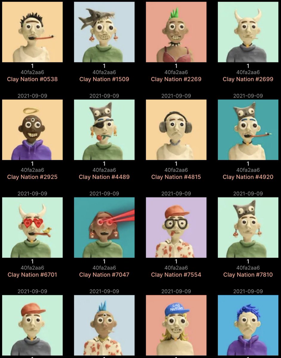 Love me some <a href="/spacebudznft/">SpaceBudz</a> and <a href="/claymates/">Clay Nation</a>