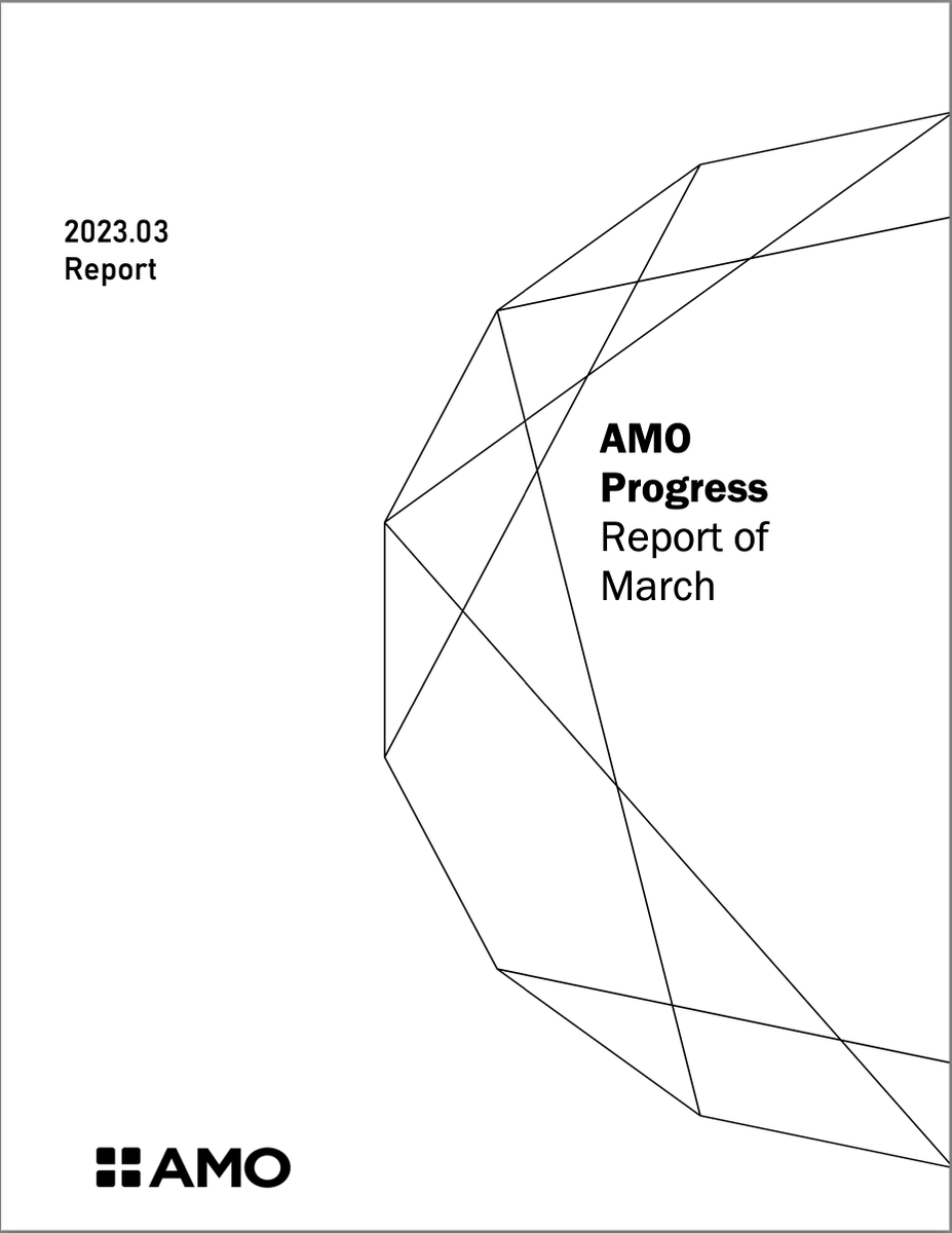amoblockchain's tweet photo. 2023년 03월 AMO 활동 보고
매 월 AMO의 활동을 정리하여 홀더 분들께 공유하고자 합니다.
자세한 사항은 아래 주소에서 확인 하실수 있습니다. 
https://t.co/6QZaUYsz2g https://t.co/WRj2HS97Ql