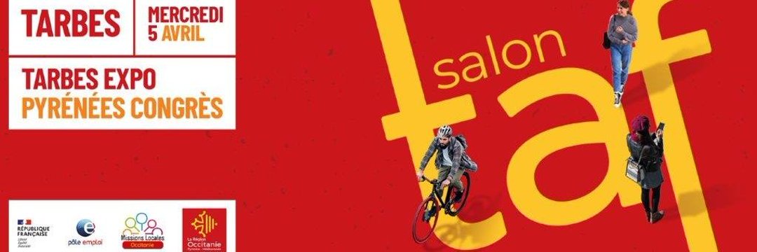 📢 A vos agendas! 📆
J-7 avant le #TAF de #Tarbes ! @Poleemploi_oc co-organise avec l'<a href="/Occitanie/">Région Occitanie</a> et les <a href="/UNmissionlocale/">UNML</a> ce salon. 1️⃣3️⃣1️⃣ entreprises seront présentes le 5 avril. 
Ne manquez cet événement incontournable.
 Pour en savoir plus ➡️ plmpl.fr/c/8ykxq
#Occitanie
