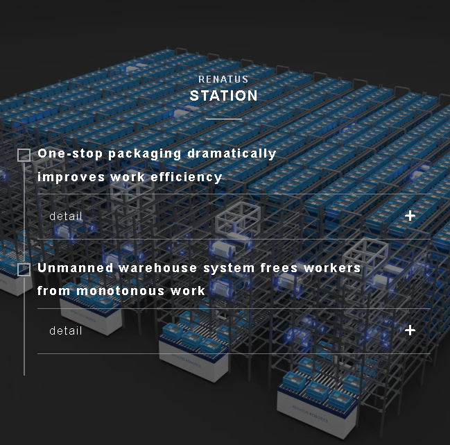 【STATION】
・One-stop pick &amp; pack sysytem dramotically improves work efficiency

・Unmanned warehouse system frees workers from monotonous work
#ETHTokyo