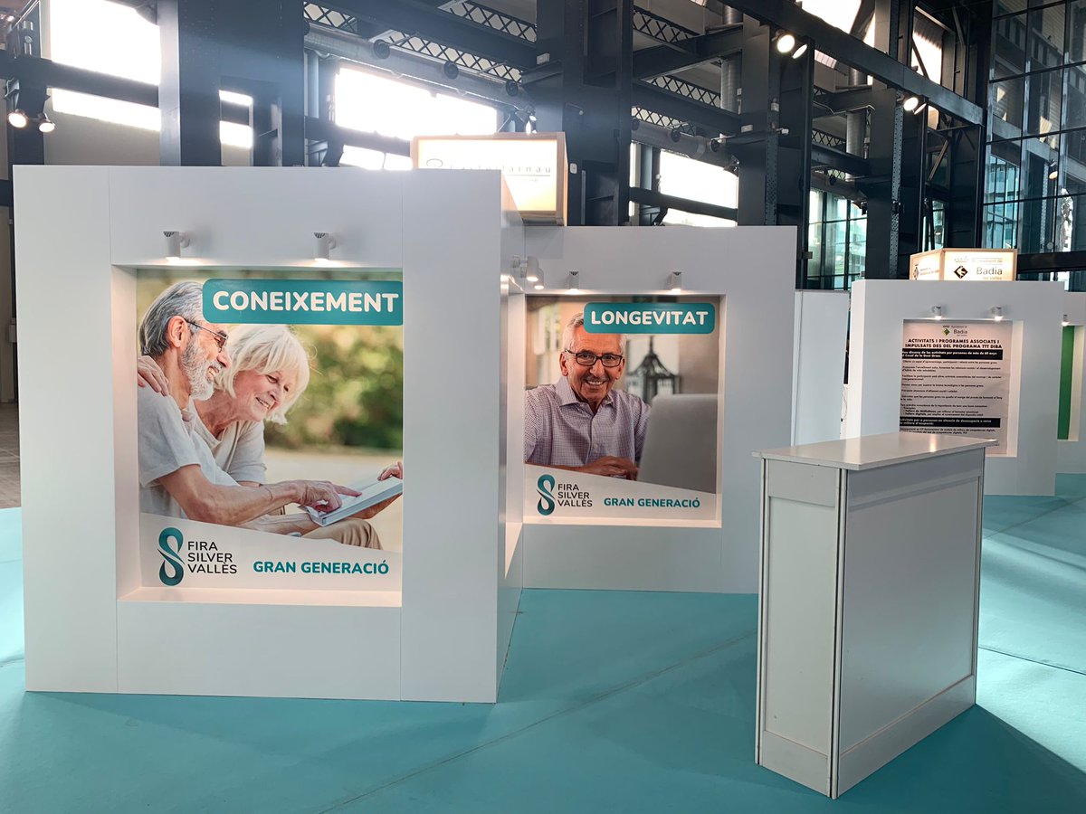 Aj_Sabadell's tweet photo. #ARA ➡️Inauguració de la #FiraSilverVallès

👉Un espai destinat a productes i serveis per a la generació sènior i professionals de la #SilverEconomy

📅30, 31 de març i 1 d’abril
📍@FiraSabadell

#Sabadell https://t.co/hF5jYwdJ4J