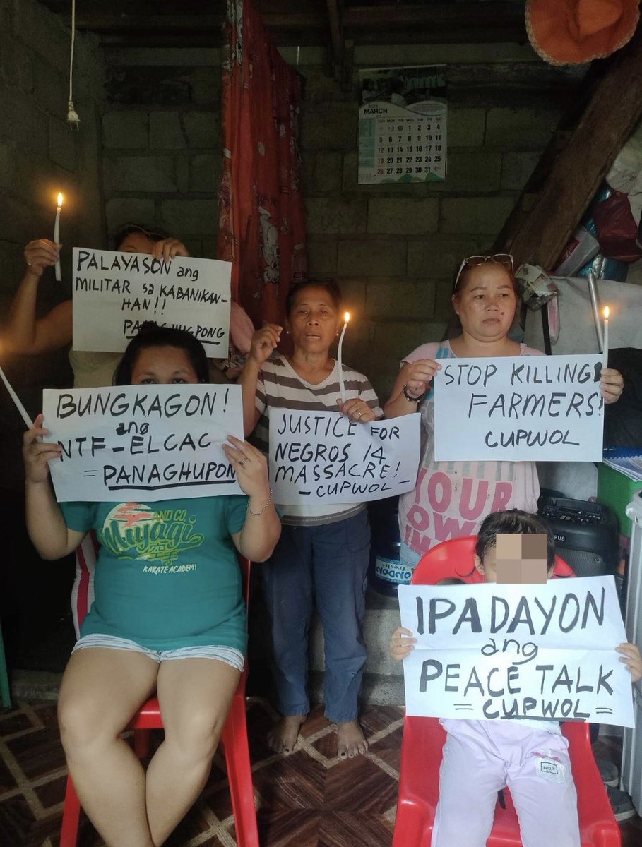 BayanCenvis's tweet photo. Demand justice for Negros 14! Demand justice for all extrajudicial killings! 

Read our statement here: https://t.co/CNLrOsQWET https://t.co/L9vuQF1KSP