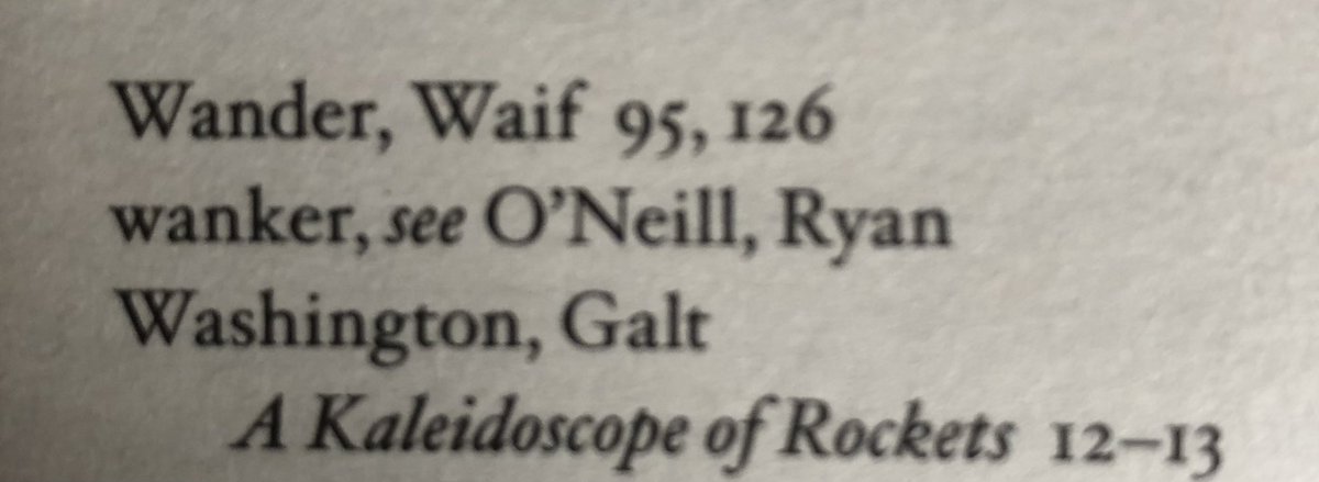 LevParikian's tweet photo. All you need to know is that the index was written by O’Neill’s estranged wife, Rachel Deverall. Delicious. https://t.co/Thvy0syx88