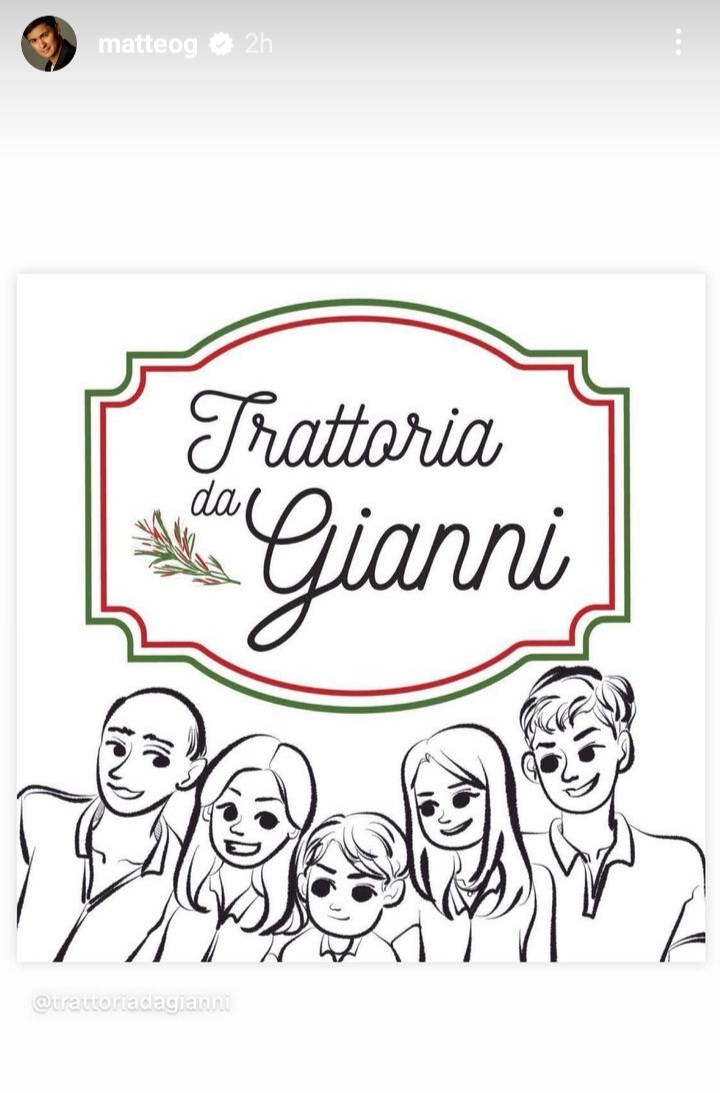 M_____F_____G's tweet photo. Happy 7th Anniversary Trattoria da Gianni! #Cebu ๐ #GUIDICELLIS @mateoguidicelli #MatteoGuidicelli ๐ฅฐ
https://t.co/ZyiSrhOoVH https://t.co/R5Pq0ck8k1