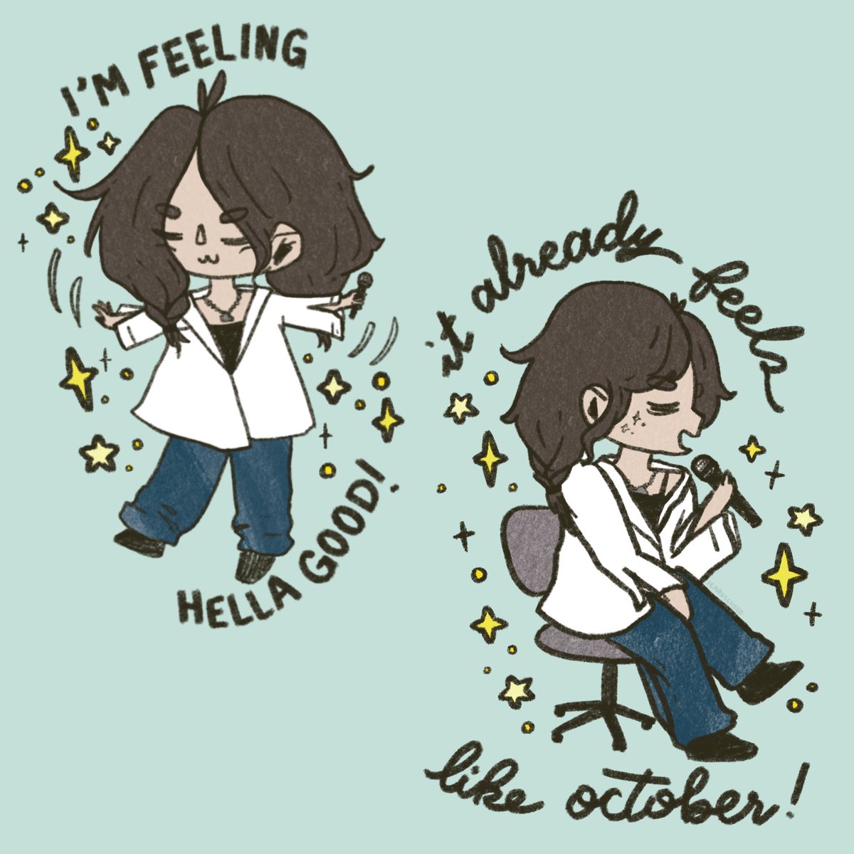 #VisibleWomen hi, I’m Nina!! I make art and comics about feeling things (and maybe some fan art from time to time) ✨