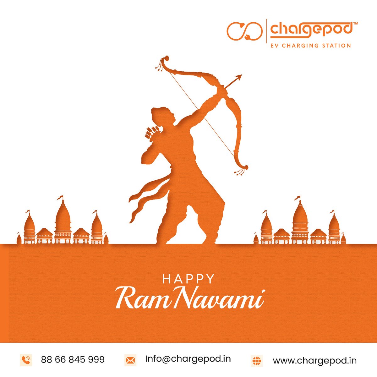 charge_pod's tweet photo. "Team ChargePod prays that Lord Rama bestows happiness and prosperity in your life and brightens it with his divine blessings!"

🙏Happy Ram Navami🙏
.
.
.
#ramnavami #jaishreeram #india #lordrama #hinduism #lordram #hanuman #sitaram #jaishriram #shreeram #hindu #lordhanuman https://t.co/gk0NpxJjvt