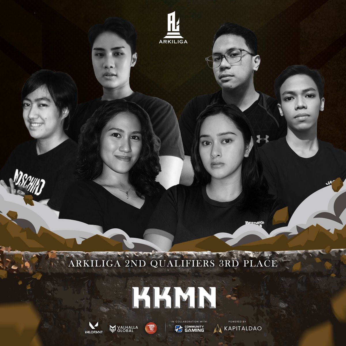 ValhallaGlobal's tweet photo. After the intense battle in the #Valorant 2nd Qualifier of the #ValhallaGlobal #Esports League x @nationaluasc, we finally have the list of winners. 🎉🎮
Champion: Team PLASTIC
2nd place: Team CHICONNECTION
3rd place: Team KKMN

Let's congratulate them 👏👏👏 https://t.co/THGqj57Z2Y