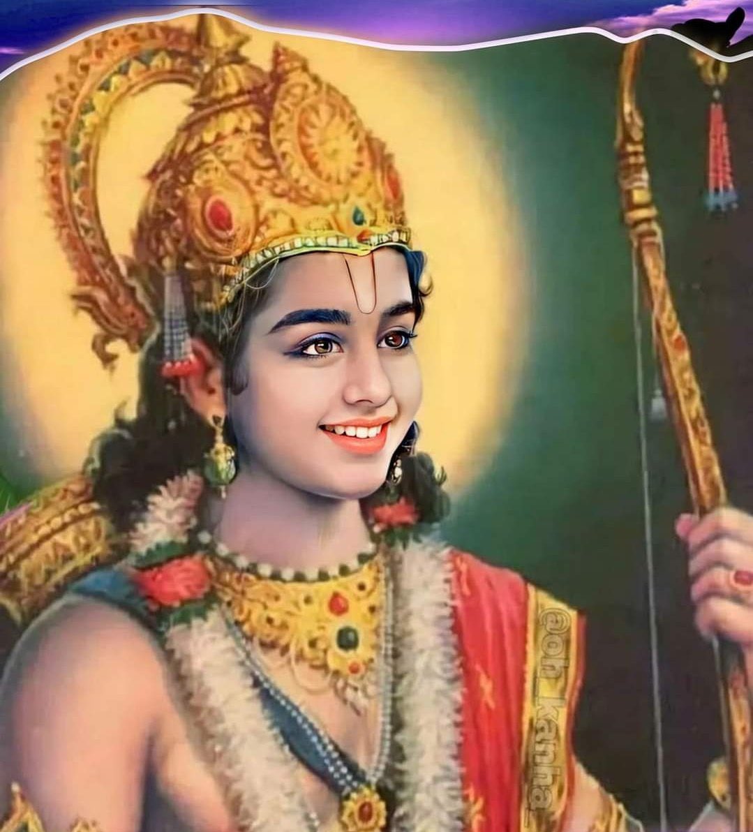 Sa_ff_ro_nn's tweet photo. "विश्व का सबसे विशाल जन्मोत्सव !"

श्रीरामनवमी के पावन पर्व की हार्दिक शुभकामनाएं।
मर्यादा पुरुषोत्तम भगवान श्रीराम शौर्य, संयम, धैर्य एवं मर्यादा पालन के प्रतीक हैं।
रामनवमी का यह पर्व सभी के लिए मंगलकारी हो। 

🚩🙏  जय श्रीराम! 🙏🚩

#RamNavami https://t.co/a5nzI61hcy
