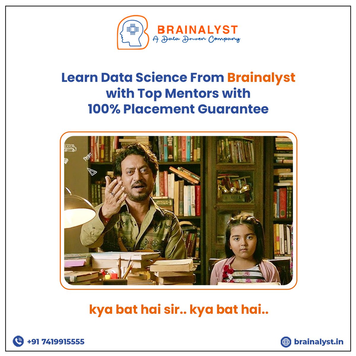 Brainalystindia's tweet image. kya bat hai sir.. kya bat hai..
#DataTrained #MLengineer #machinelearning #deeplearning #artificialintelligence #datascience #datasciencetraining #datasciencejobs #datasciencecourses #brainalyst #JobGuarantee #jobopportunity #training #jobguaranteecourses #BigData
