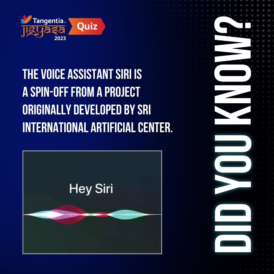 Test your #biztech knowledge by participating in the 7th #TangentiaJigyasaQuiz.
Early Bird registrations open &gt;&gt;&gt; hubs.la/Q01Jmkhp0

#BusinessTechQuiz #IndiaQuizzers #quiz #india #goa #techquiz