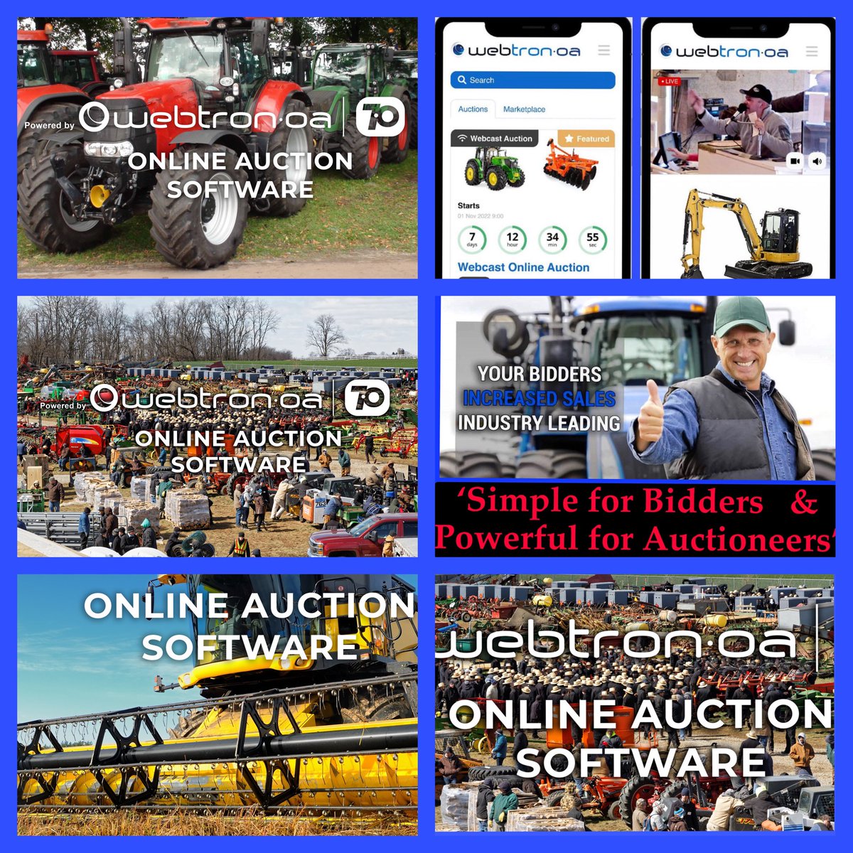 WebtronOA's tweet photo. 🆕 webtron v8 ai auction software ‘simple for bidders and powerful for auctioneers’ #OnlineAuctionSoftware #aiauctionsoftware #ai #auctionsoftware #onlineauctions #whitelabelauctionsoftware #auctioneer #auctioneersoftware #auction #timedauction #webcastauctions #webtron https://t.co/1q1Xh3t085