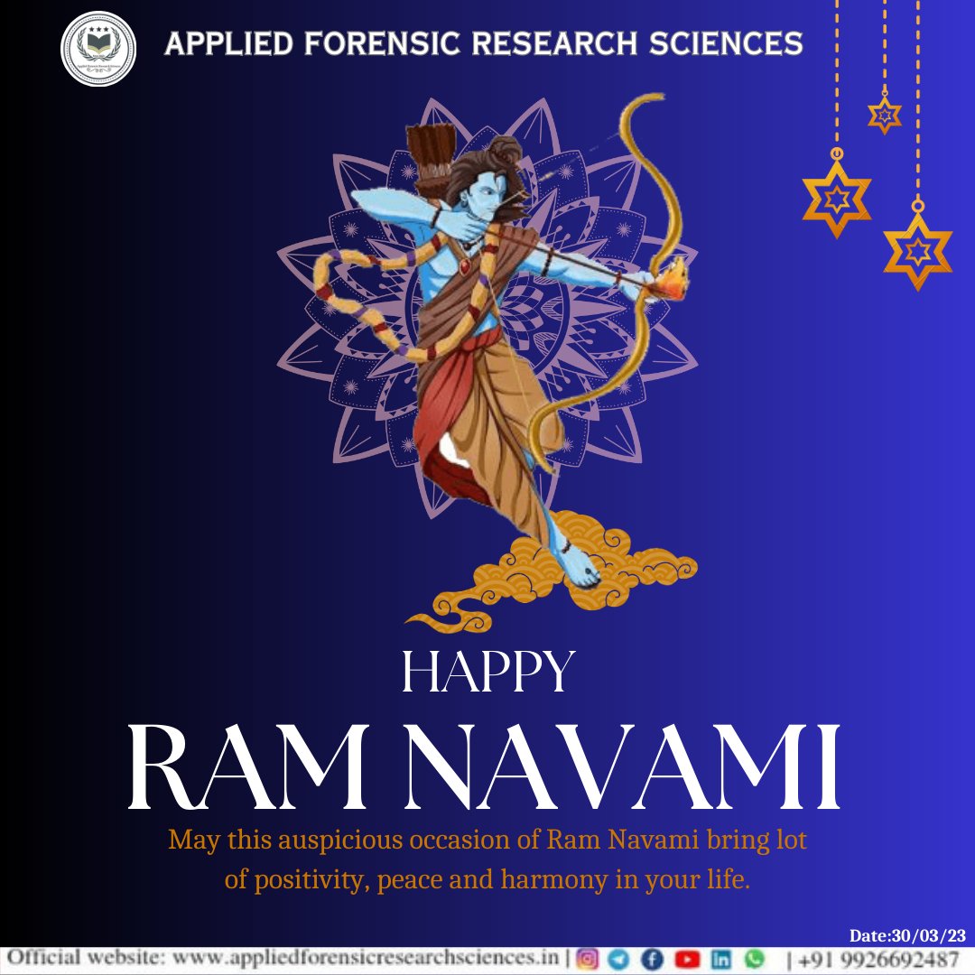 On the auspicious occasion of Ram Navami, may Lord Shri Ram bless you and your family, and may all your wishes come true. AFRS wishes you a Happy Ram Navami. 

#RichFeast #RamNavami #RamNavami2023 #RamNavamiSpecial #AFRS #afrsfamily #india