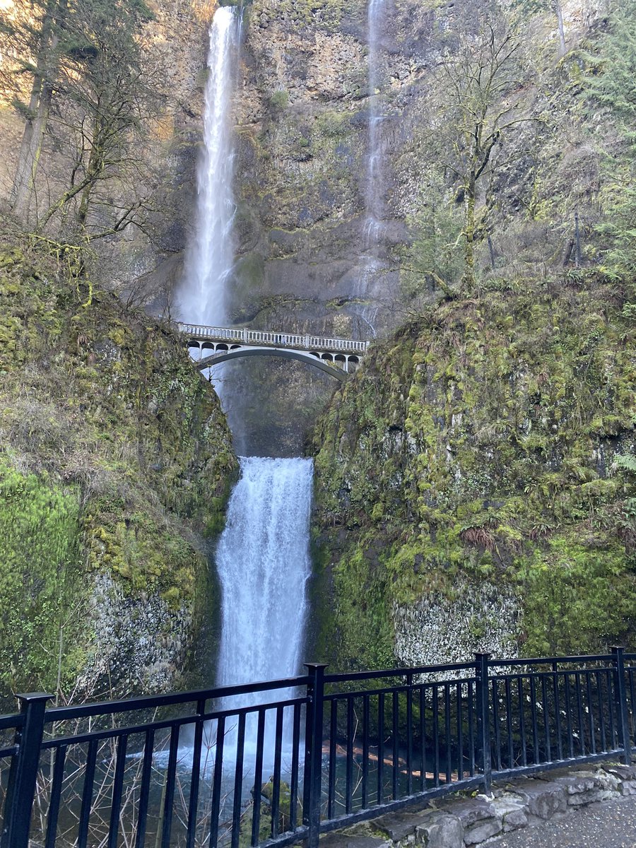 khullenart's tweet photo. I finally went to Multnomah Falls #pdx #oregon #waterfalls #dontgochasing https://t.co/qmhw8CBYdu