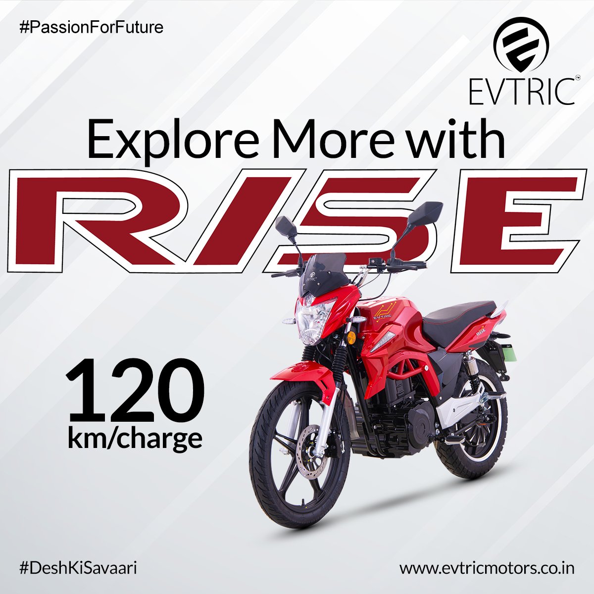EvtricL's tweet photo. When you get a range of 120km/charge, you will dare to explore your limits more and live to the life fullest.
#EVinIndia #MakeInIndia #MadeInIndia #Electrifying #PassionforFuture #DeshKiSavaari https://t.co/SRwmJ92Ydb