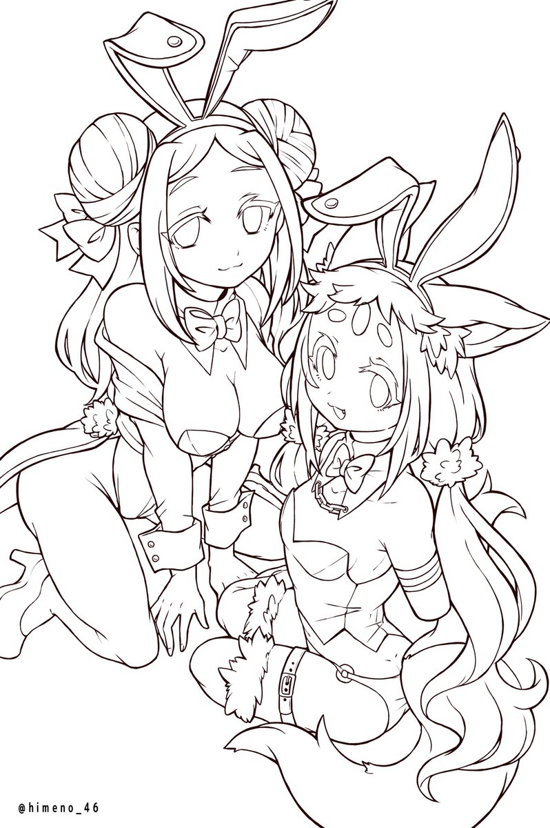 塗り絵としてお使いください〜!
使う際は報告はいりませんが、画像下のIDは消さないでください🙇♀️
(@himeno_46/ひめしろ)を表記していただけると嬉しいです!
また塗り絵以外での使用はしないで下さい...!!!
※一枚目は白背景、二枚目は透過verになっています