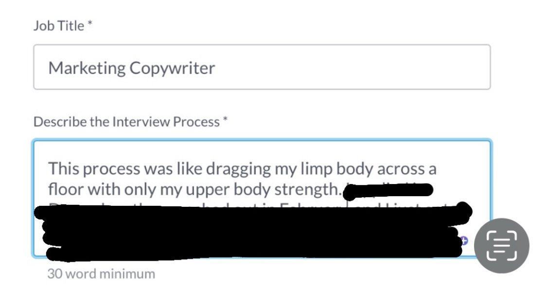 Interviewed at a company for 3 months and only got a “thank you for your interest, we have filled the position” email :’)