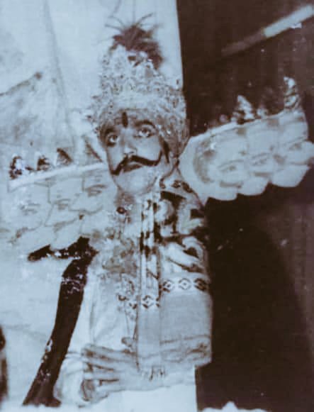 RanjanJotshi's tweet photo. Ram Leela used to be celebrated at Martand at a particular place, a kind of theater of that time. During those days , there wasn't that much facility of audio visual as we have today. The pitch of the artists was so high that one could listen the dialogues and live songs easily https://t.co/UDnIYRGahy