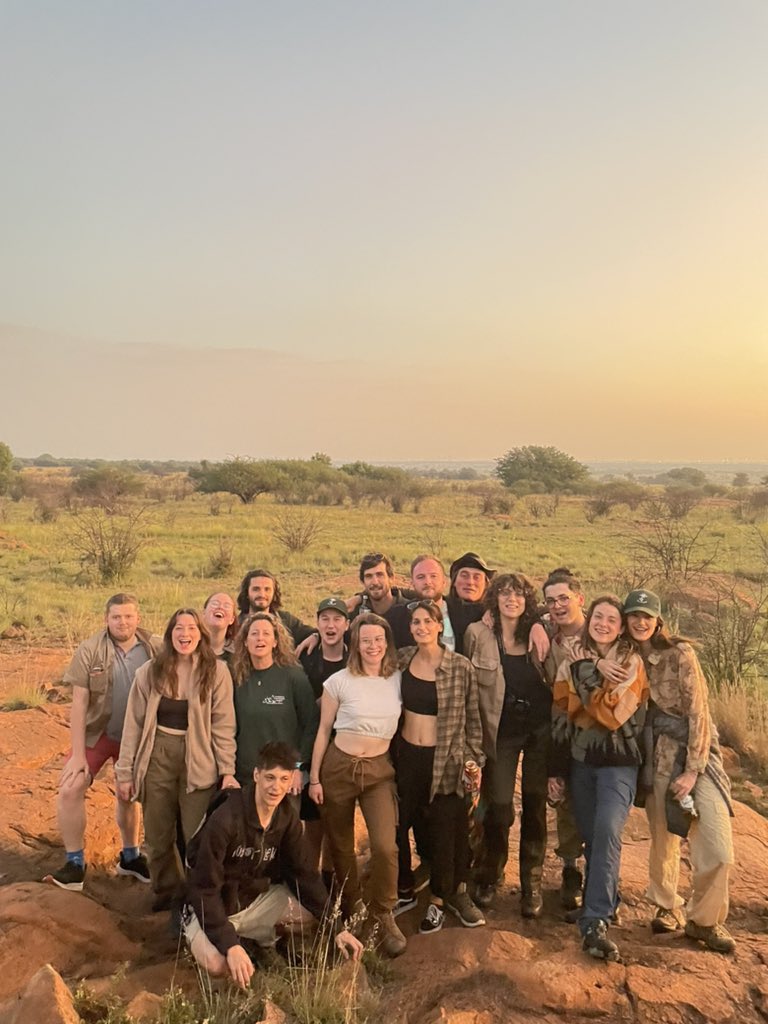 BrightonEcology's tweet photo. It’s been 3 years since our last visit to Mankwe. Another great #ecology and #conservation #fieldtrip. Thank you for having us @NkombiP. Students discussed current wildlife issues. Lots more to come once I have sorted through my gazillion photos. @uniofbrighton @brightonecosoc https://t.co/Hnns1XO5B0