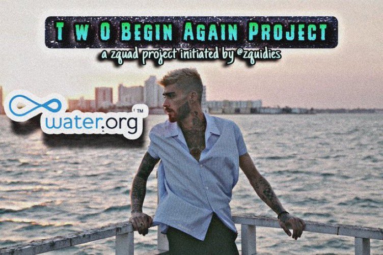 zquidies's tweet photo. ZQUAD! Big thanks to everyone that was able to donate or even spread the word about our #TwoBeginAgainProject, it came to an end today. We all together changed 340 lives with safe water. We know that zayn is proud of us all 🤍💧 https://t.co/3xWavDw5DZ