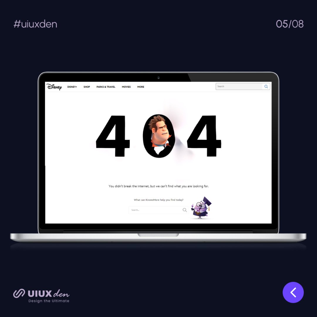 UiUxDen's tweet photo. Error 404 pages don't have to be boring!

Check out some of the best examples of error pages done well.

Follow @UiUxDen for more info!

#ERROR404 #LandingPage #websitedesign #Designers #animation #art #branding #GraphicDesign #graphicart #userexperience #uiux #uidesign #uiuxden https://t.co/fY1fcvrXHQ