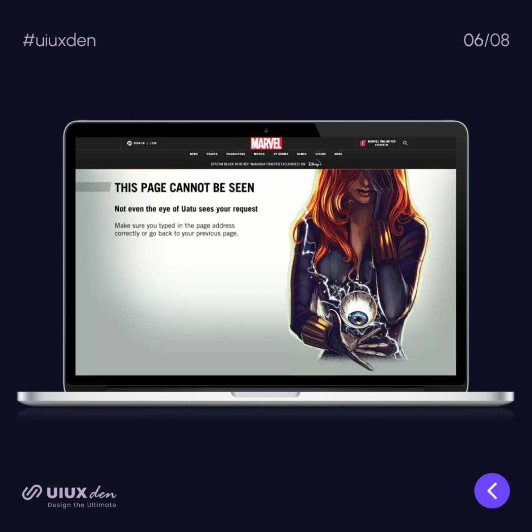 UiUxDen's tweet photo. Error 404 pages don't have to be boring!

Check out some of the best examples of error pages done well.

Follow @UiUxDen for more info!

#ERROR404 #LandingPage #websitedesign #Designers #animation #art #branding #GraphicDesign #graphicart #userexperience #uiux #uidesign #uiuxden https://t.co/fY1fcvrXHQ