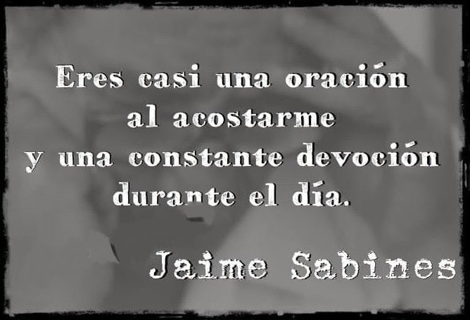 LORE_LOR's tweet photo. JAIME SABINES… https://t.co/zrU89zbNTF