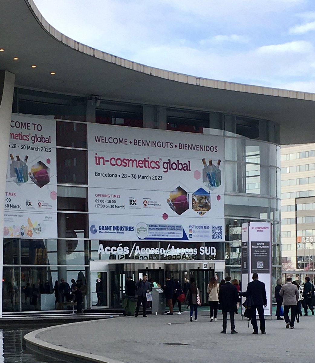 I’m was honoured to present for KSM-66 Ashwagandha at In Cosmetics, Barcelona on Tuesday. If you missed my talk then come and find me on Stand J40. This sustainably produced very potent herb, is now used in skin&Hair care in-cosmetics.com/global/en-gb/w… @KSM_Ashwagandha @incosmetics