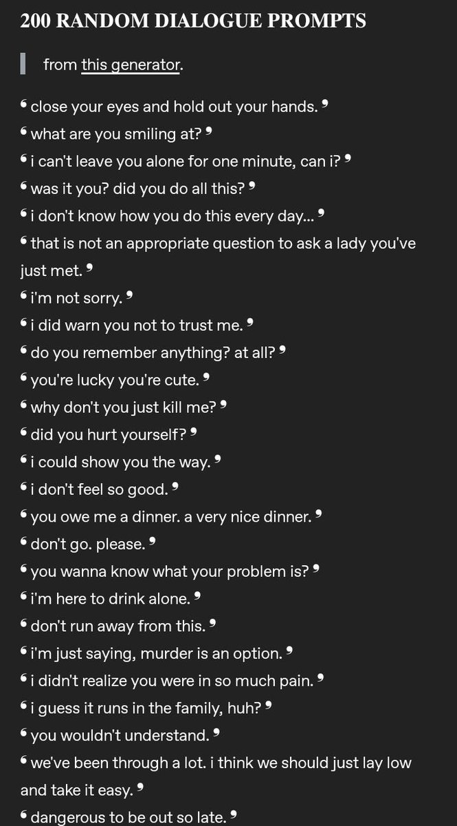 thievingfooI's tweet photo. / pspspsps let’s interact!

like for a random prompt or feel free to pick your own by commenting. https://t.co/2erjBjNc3r