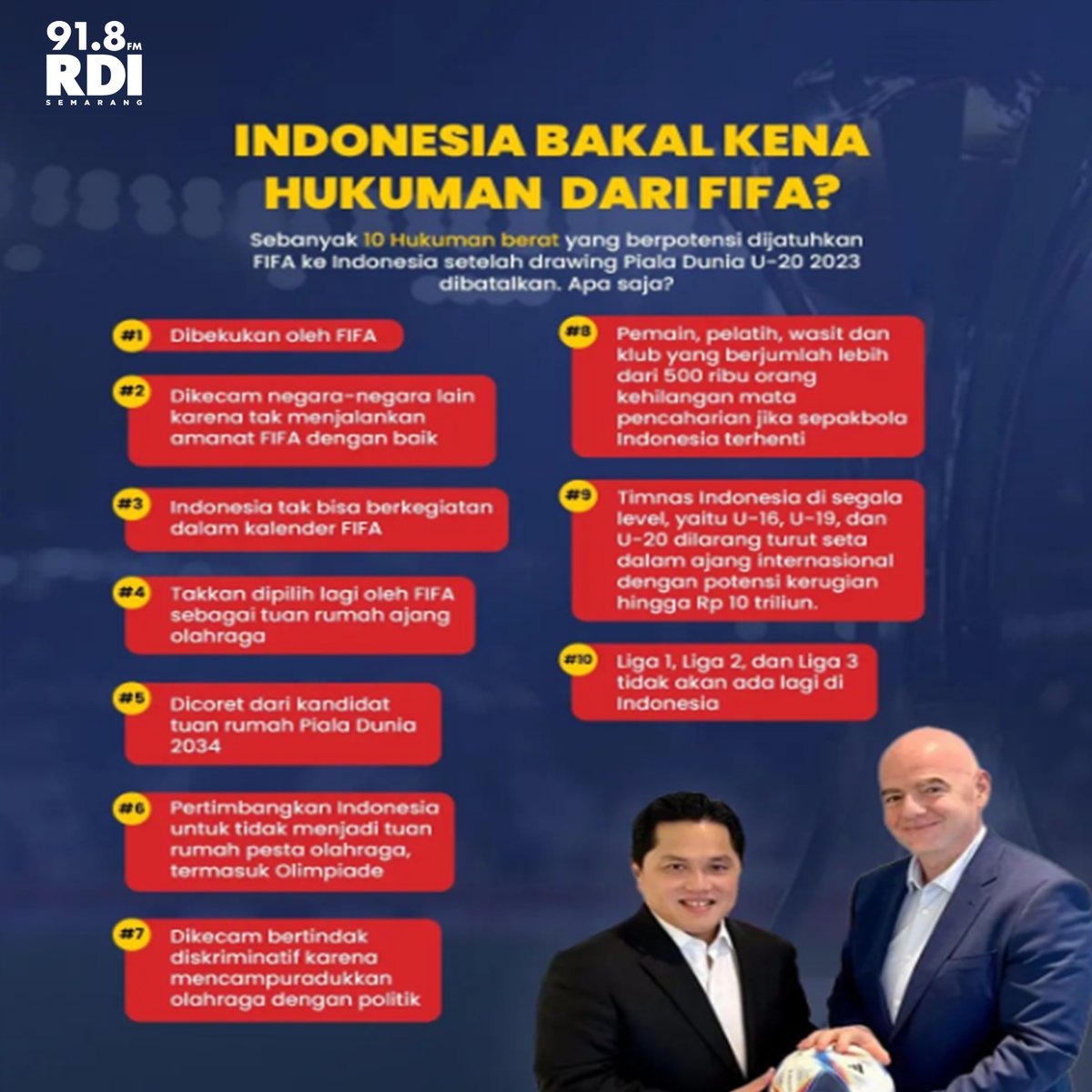 91.8 FM RDI Semarang tweet media
