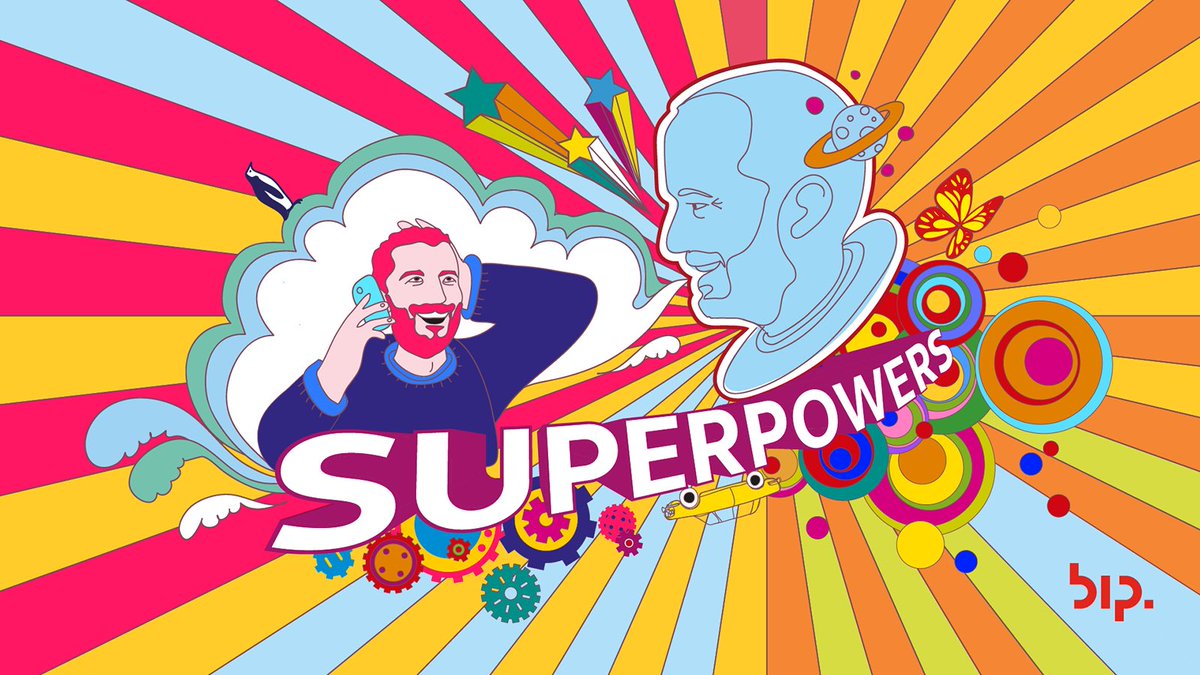 Bip_Group's tweet photo. Quante volte davanti alle difficoltà e ai problemi della vita hai pensato ”se avessi i superpoteri…” 
Il nuovo podcast di BIP “SuperPowers” parla proprio dei superpoteri “nati ieri” per essere buoni manager oggi👉https://t.co/DaUg6OVIBn
La prima puntata: https://t.co/GP1cqR9x1h https://t.co/ir4GHxZfVG