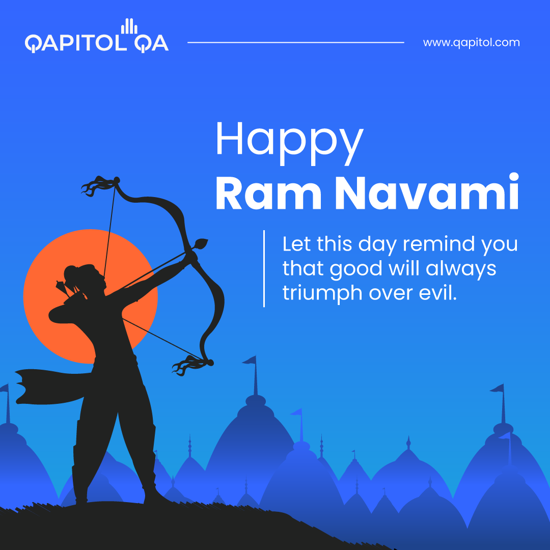 Qapitol wishes you a very Happy Ram Navami! #RamNavami